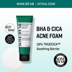 Some By Mi AHA.BHA.PHA 30 Days Miracle Acne Clear Foam - 100ml SOME BY MI