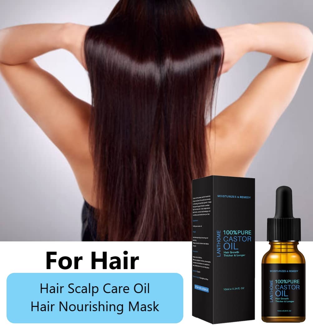 Lanthome 100% Pure Castor Oil - 10ml LANTHOME