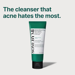 Some By Mi AHA.BHA.PHA 30 Days Miracle Acne Clear Foam - 100ml SOME BY MI