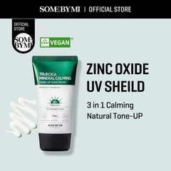 Some By Mi TRUECICA MINERAL CALMING TONE-UP SUNCREAM 50PA++++ - 50ml SOME BY MI