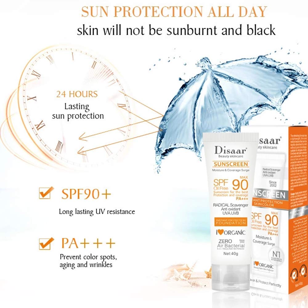 Disaar Sunscreen Spf90 - 40g Disaar