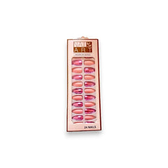 Nail Art Premium Series - 24 Nails [Assorted Color] Glo Arabia