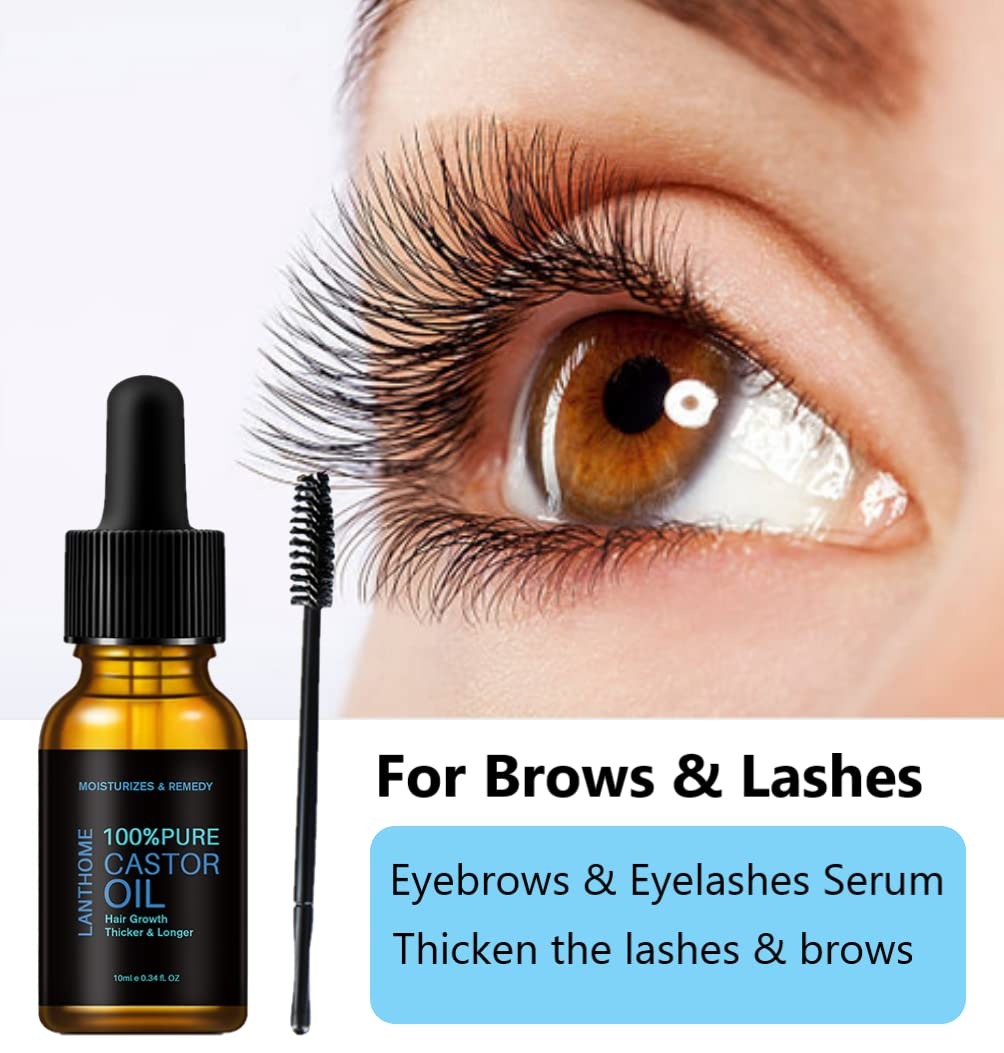 Lanthome 100% Pure Castor Oil - 10ml LANTHOME