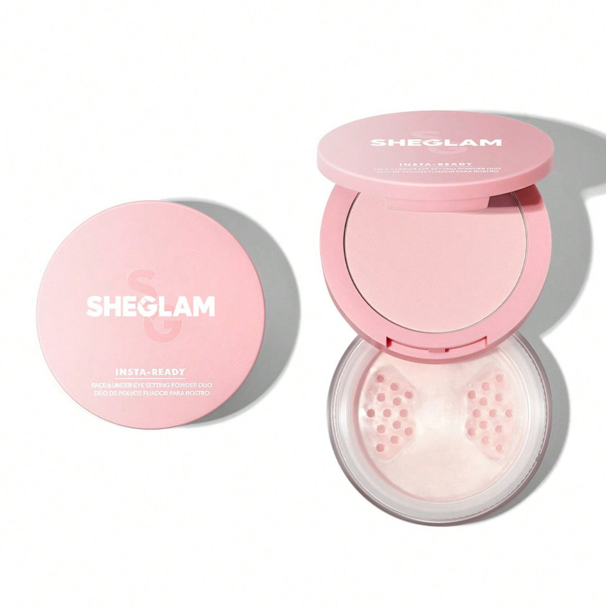 SHEGLAM Insta-Ready Face & Under Eye Setting Powder Bubble Gum Sheglam