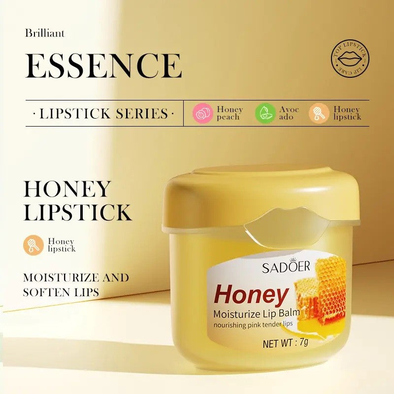 Sadoer Anti-cracking Moisturize Nourish Lip Balm - Honey - 7g Sadoer