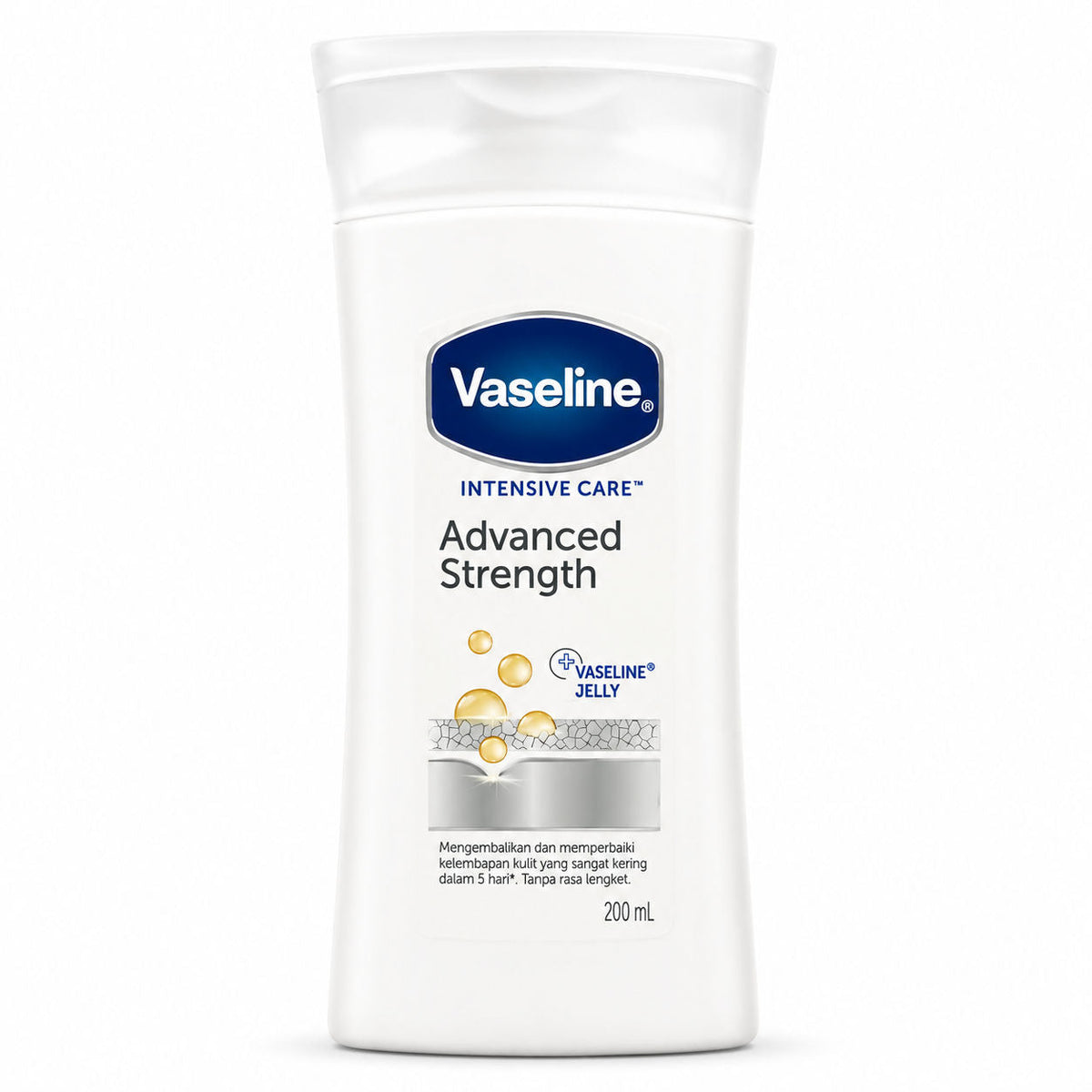 Vaseline Intensive Care Advanced Strength Lotion 200 ml - Intensive Moisturizing Care for Extremely Dry Skin Vaseline