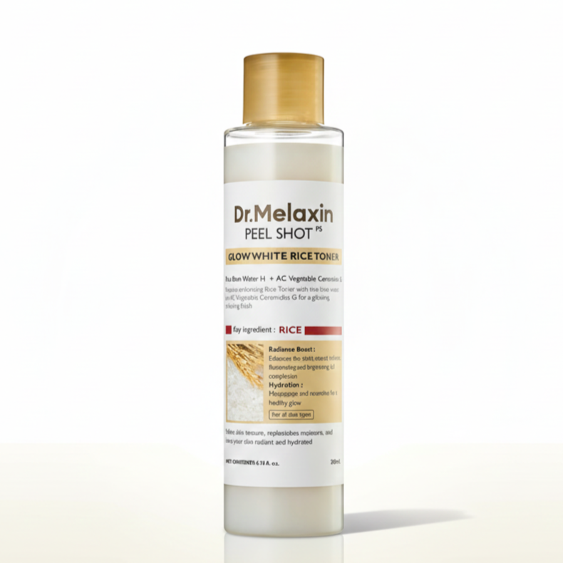 Dr.Melaxin Peel Shot Glow White Rice Toner 200ml Dr. Melaxin