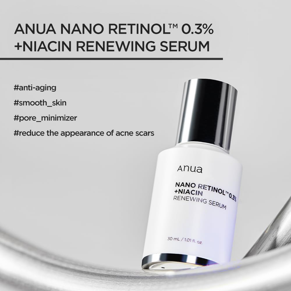 Anua Nano Retinol 0.3% + Niacin Renweing Serum - 30ml Anua