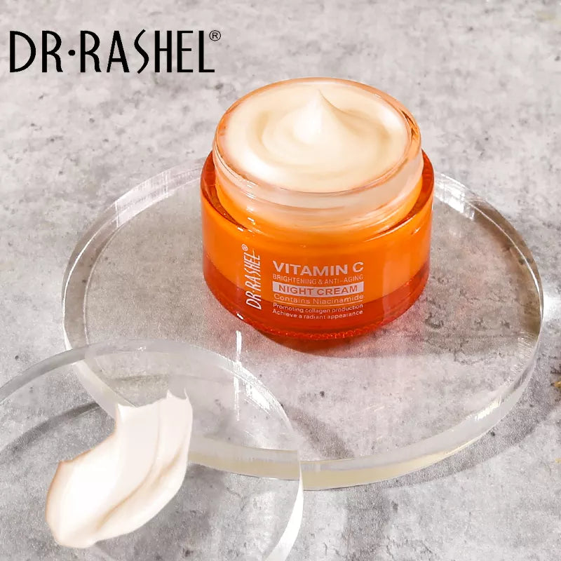 Dr.Rashel Vitamin C Brightening & Anti-aging Night Cream - 50g DR.RASHEL