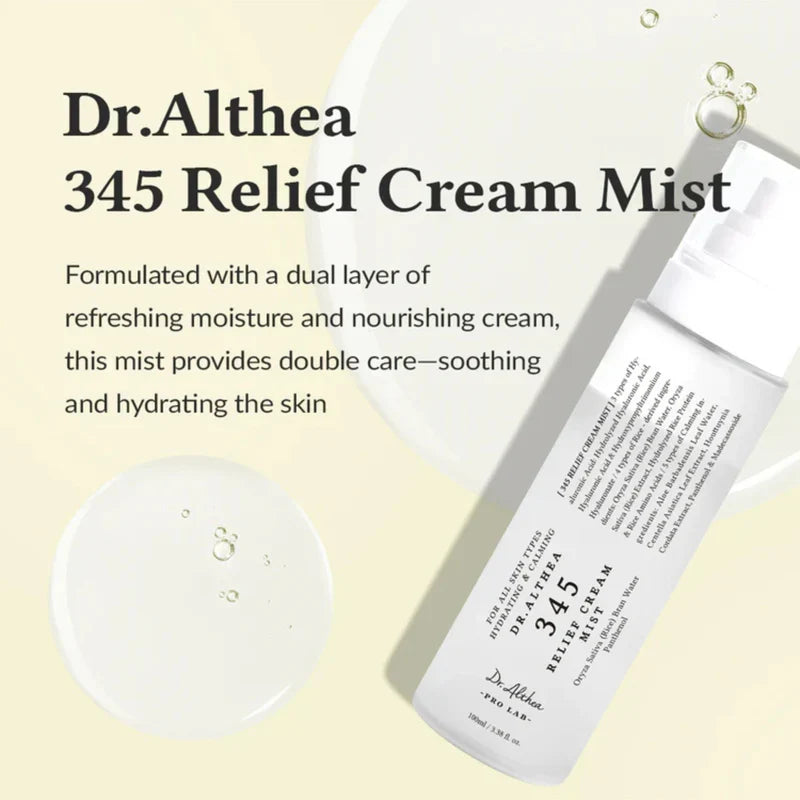 Dr.Althea 345 Relief Cream Mist - 100ml Dr. Althea