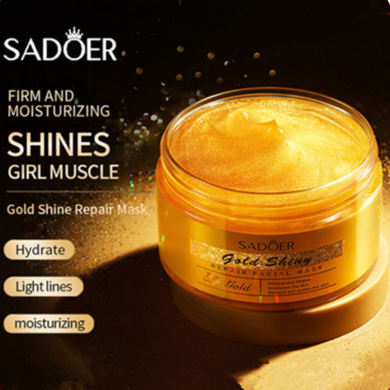 Sadoer Gold Shiny Repair Facial Mask - 120g Sadoer