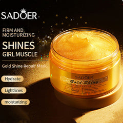 Sadoer Gold Shiny Repair Facial Mask - 120g Sadoer