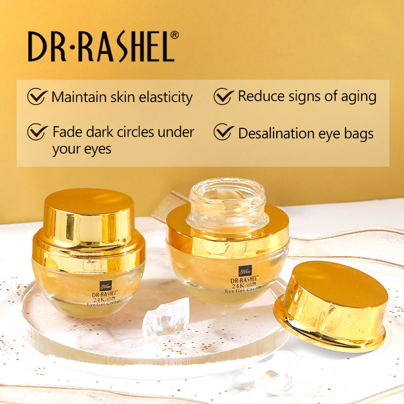 Dr.Rashel Eye Gel Cream 24k Gold And Collagen - 20ml DR.RASHEL