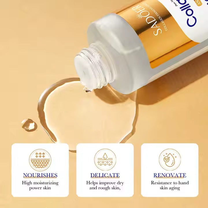 SADOER COLLAGEN ANTI-AGING FACE TONER MOISTURIZING BRIGHTENING HYDRATING SKIN CARE TONER - 120ML Sadoer