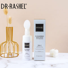 Dr.Rashel Cleansing Mousse With Amino Acids 3 In 1 - 125ml Dr. Rashel