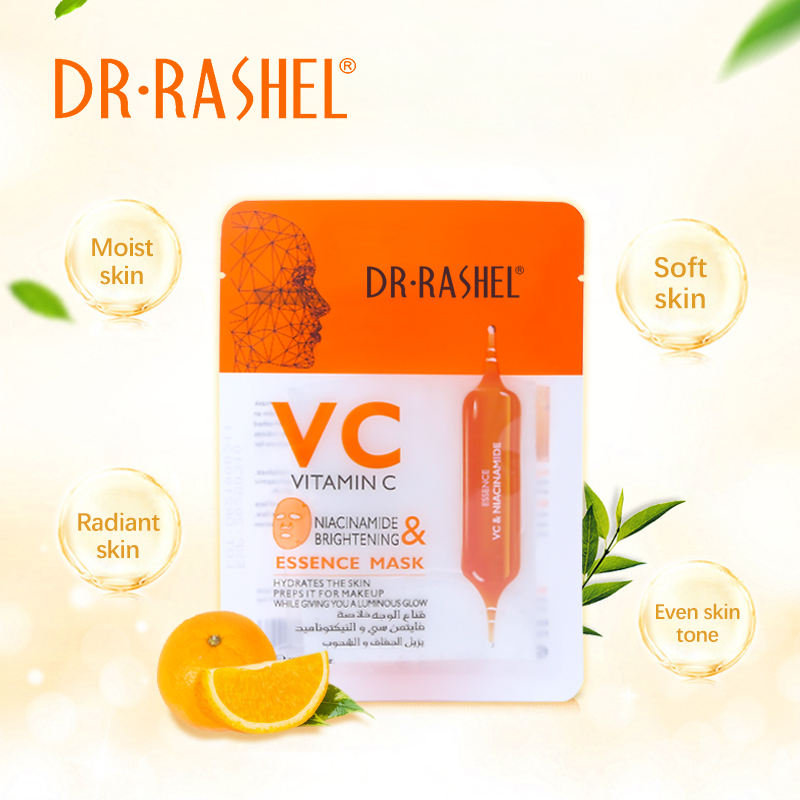 Dr.Rashel Vitamin C Niacinamide & Brightening Essence Mask - 25g DR.RASHEL