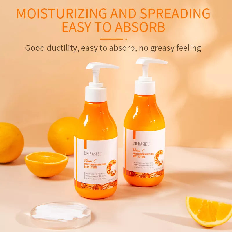 Dr.Rashel Vitamin C Brightening & Nourishing Body Lotion - 300ml DR.RASHEL