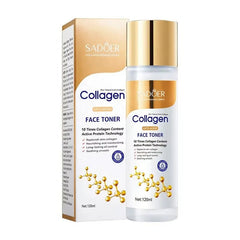SADOER COLLAGEN ANTI-AGING FACE TONER MOISTURIZING BRIGHTENING HYDRATING SKIN CARE TONER - 120ML Sadoer