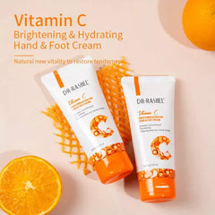 Dr.Rashel Vitamin c Brightening & Hydrating Hand & Foot Cream - 100g DR.RASHEL