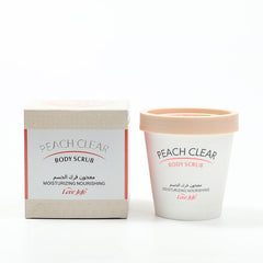 Love Jojo Peach Clear Body Scrub Moisturizing Nourishing - 200g Love Jojo
