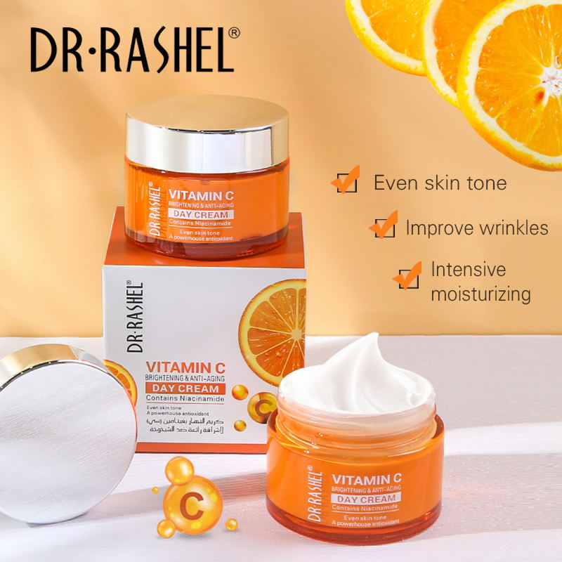 Dr.Rashel Vitamin C Brightening & Anti Aging Day Cream - 50g Dr. Rashel