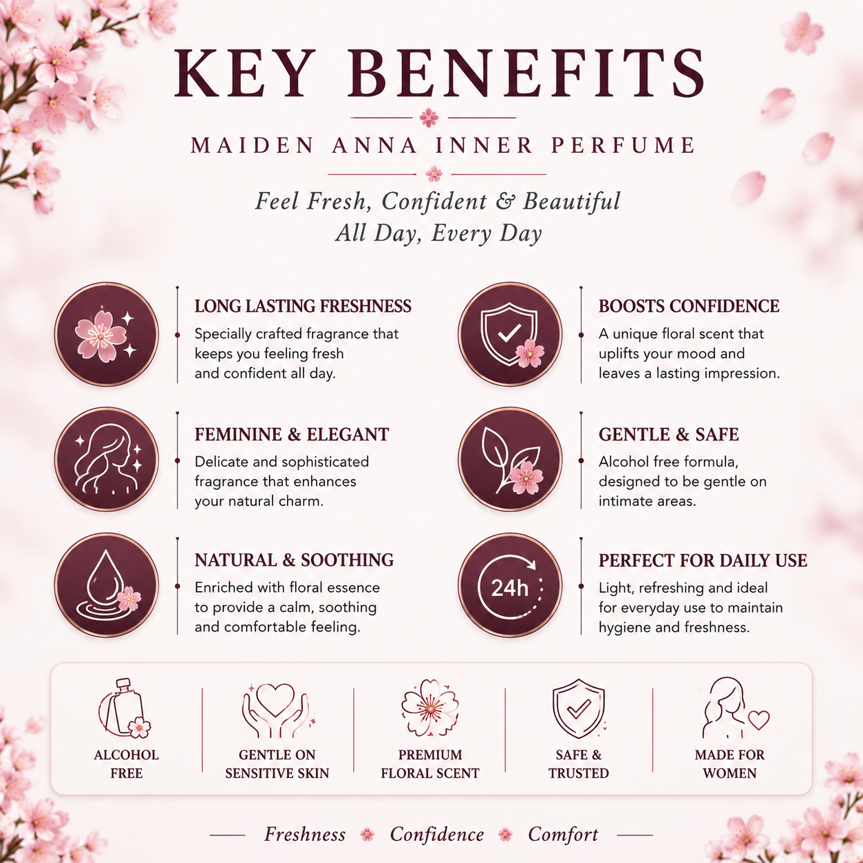Maiden Anna Inner Perfume Secret Pomelo Maiden Anna