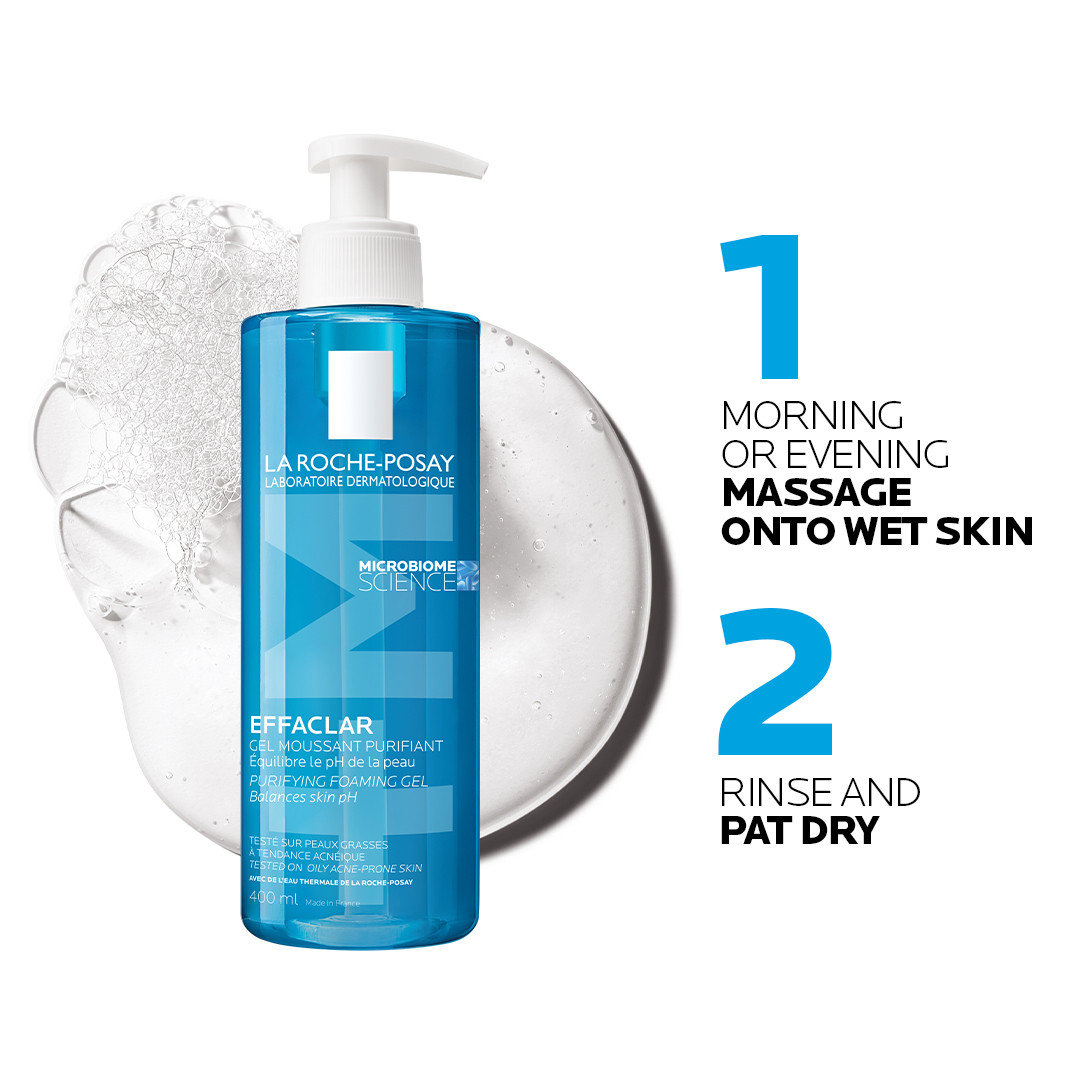 La Roche Posay Effaclar Gel Face Wash 400ml La Roche-Posay