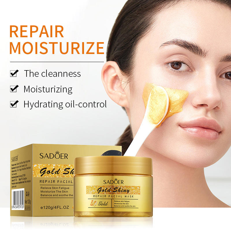 Sadoer Gold Shiny Repair Facial Mask - 120g Sadoer