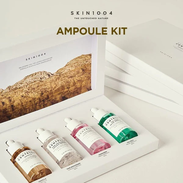 SKIN1004 MADAGASCAR CENTELLA AMPOULE KIT (MINI 4 AMPOULES) SKIN1004