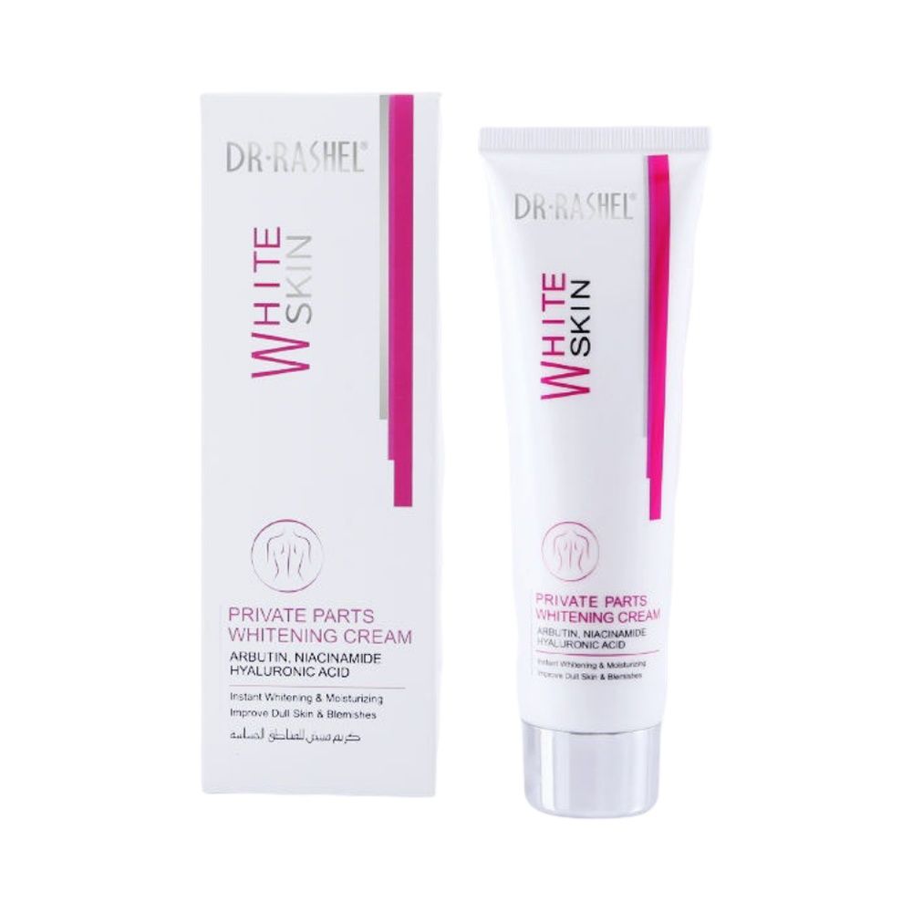 Dr.Rashel White Skin Private Parts Whitening Cream - 100g Glo Arabia
