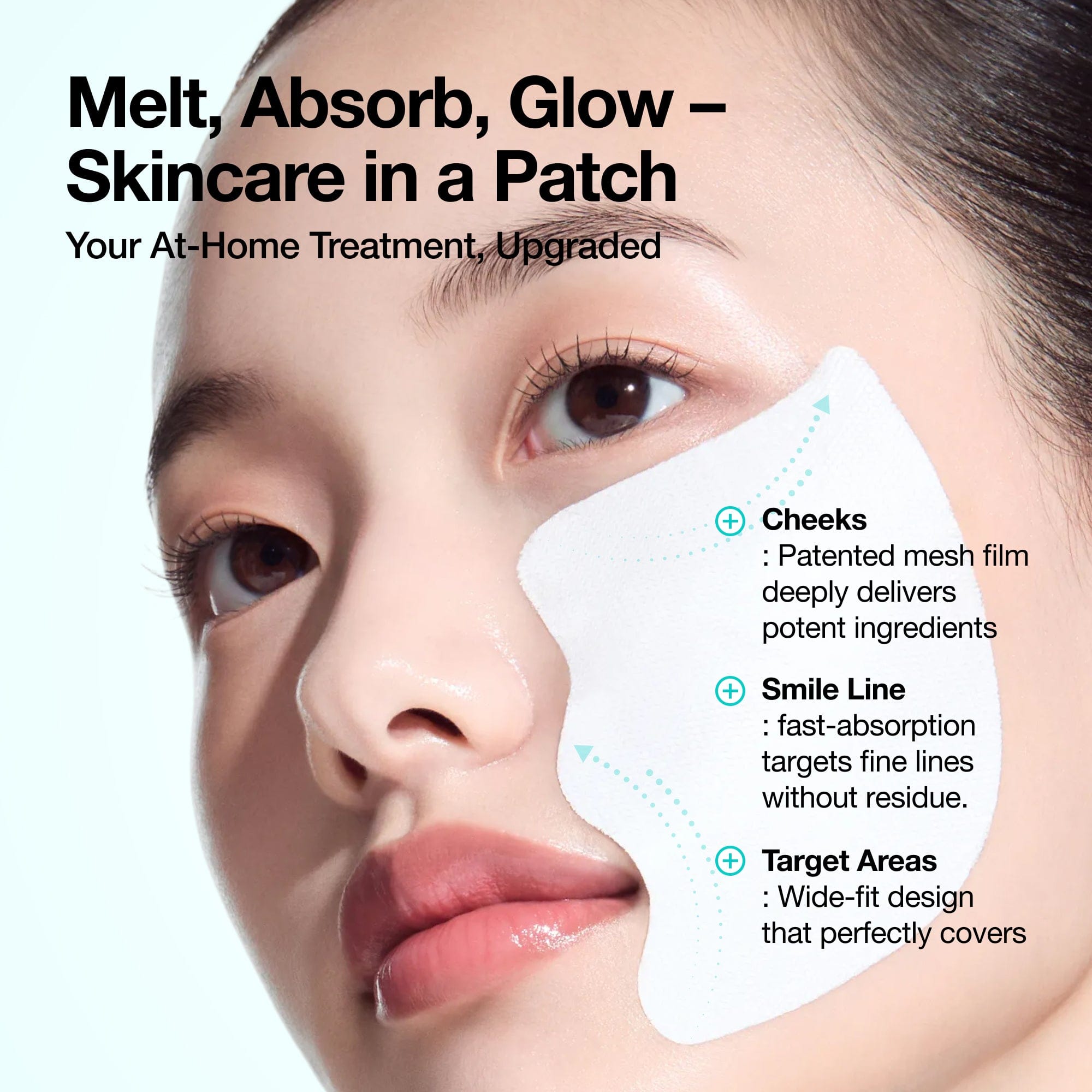 ANUA PDRN Special Collagen Care – Melting Patch for Glass Skin (4 Sheets) Anua