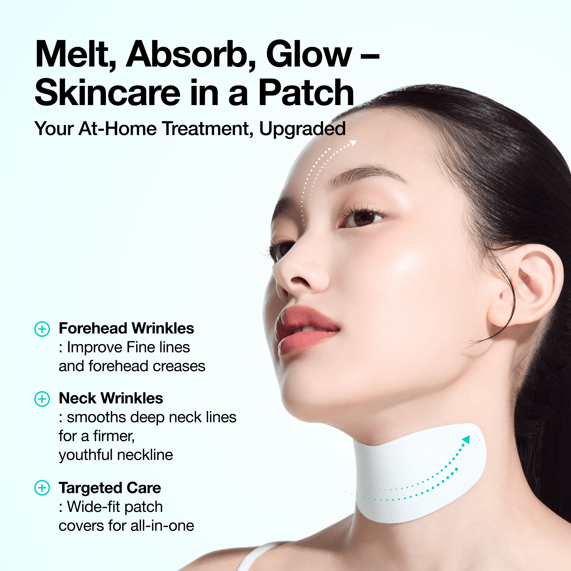 ANUA PDRN Special Collagen Care – Melting Patch for Glass Skin (4 Sheets) Anua