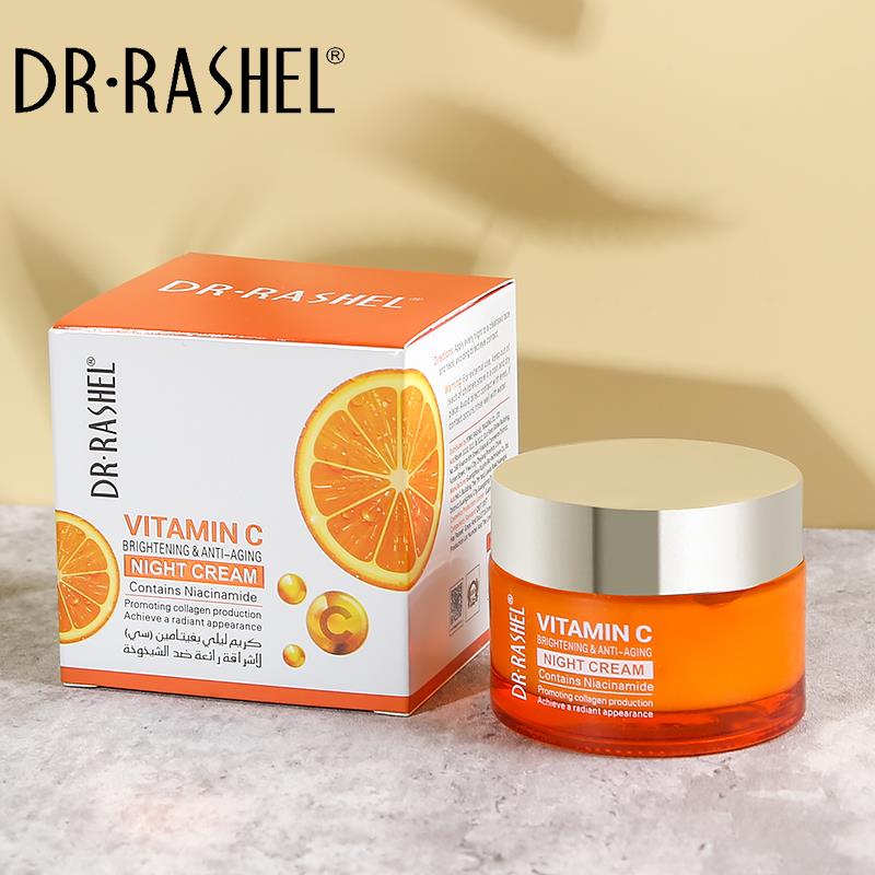Dr.Rashel Vitamin C Brightening & Anti-aging Night Cream - 50g DR.RASHEL