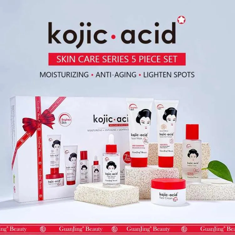 Kojic Acid Skin Care Series 5 Pcs Set Kojic