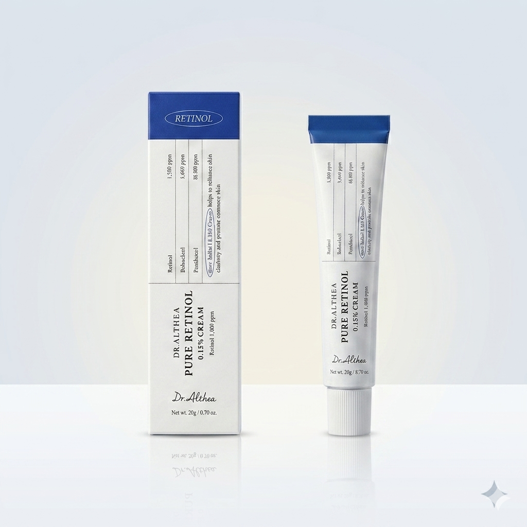 Dr Althea Pure Retinol 0.15% Cream 20 G - Anti Aging Retinol Cream Wrinkle Repair Skin Renewal Firming Treatment Dr. Althea