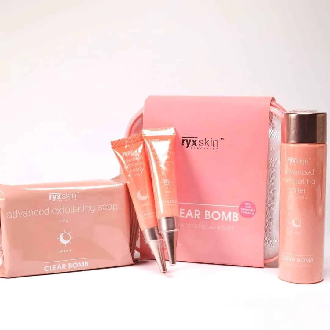 Ryxskin Clear Bomb Advanced Exfoliating Kit - 4 in 1 Ryx skin