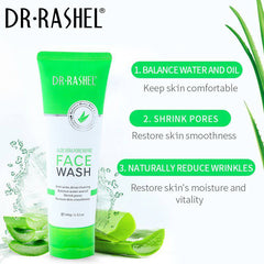 Dr.Rashel Aloe Vera Pore Refine Face Wash - 100g DR.RASHEL