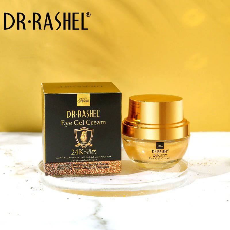 Dr.Rashel Eye Gel Cream 24k Gold And Collagen - 20ml DR.RASHEL