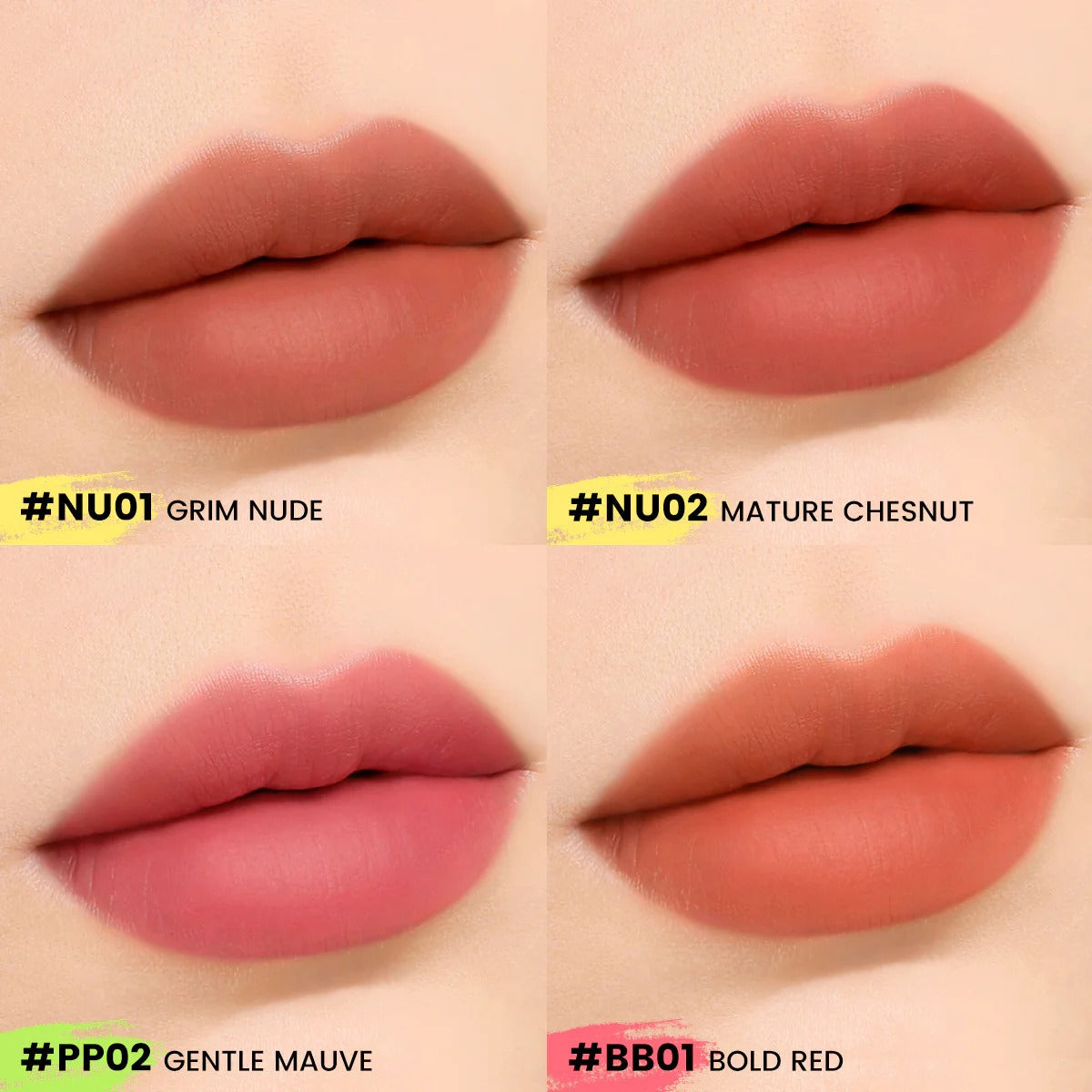 Focallure Color Lasting Lip Tint L14 Waterproof Long Wear Stain Lightweight Natural Glossy Lip Color Hydrating Tint Focallure
