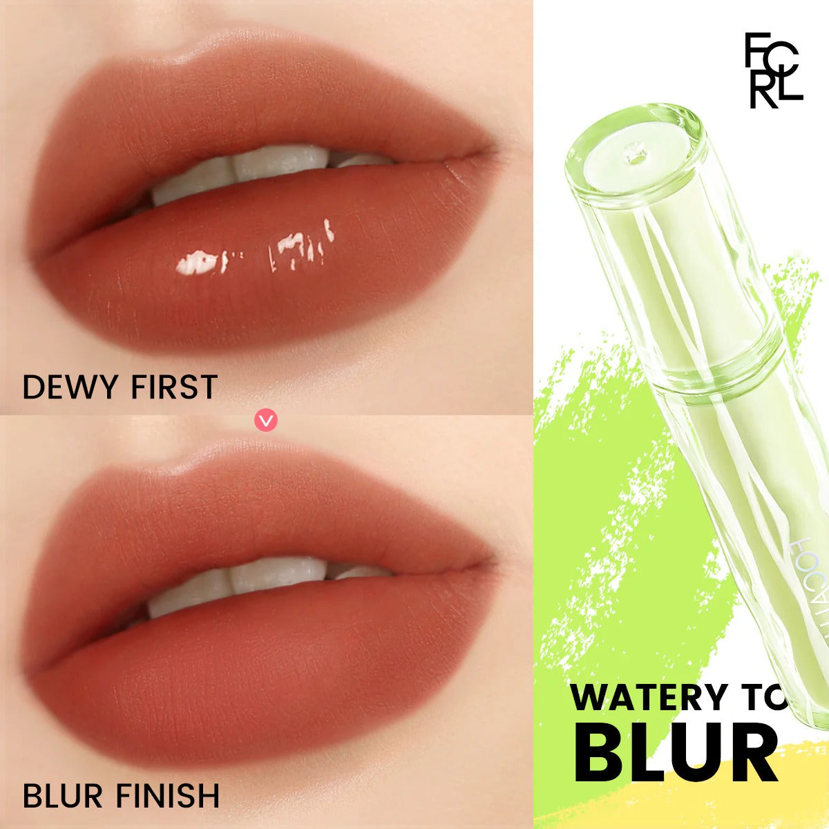 Focallure Color Lasting Lip Tint L14 Waterproof Long Wear Stain Lightweight Natural Glossy Lip Color Hydrating Tint Focallure