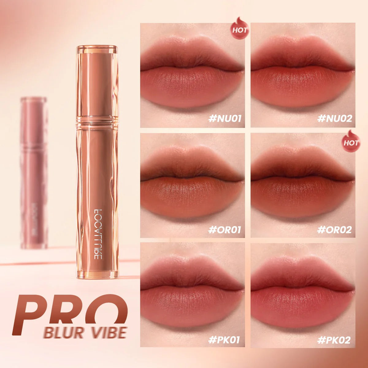 Focallure Airy Velvet Lipcream L15 Long Lasting Matte Liquid Lipstick Soft Smooth Lightweight Lip Color Non Drying Hydrating Velvet Finish Focallure