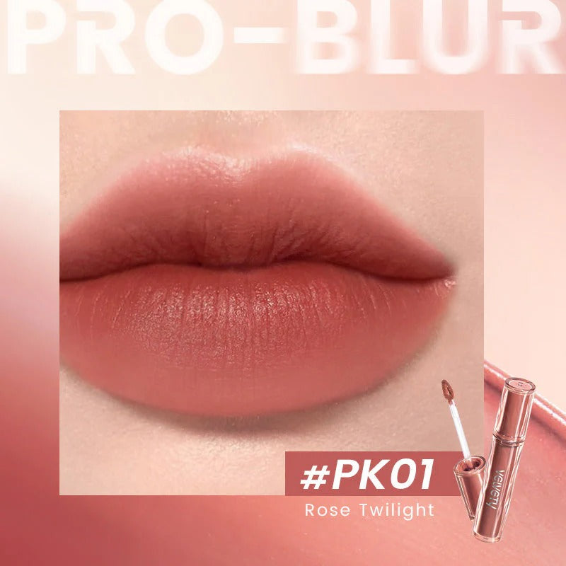 Focallure Airy Velvet Lipcream L15 Long Lasting Matte Liquid Lipstick Soft Smooth Lightweight Lip Color Non Drying Hydrating Velvet Finish #PK01 Rose Twilight Focallure