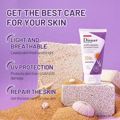Disaar VA Anti-Aging Sunscreen Lotion - 80g Disaar