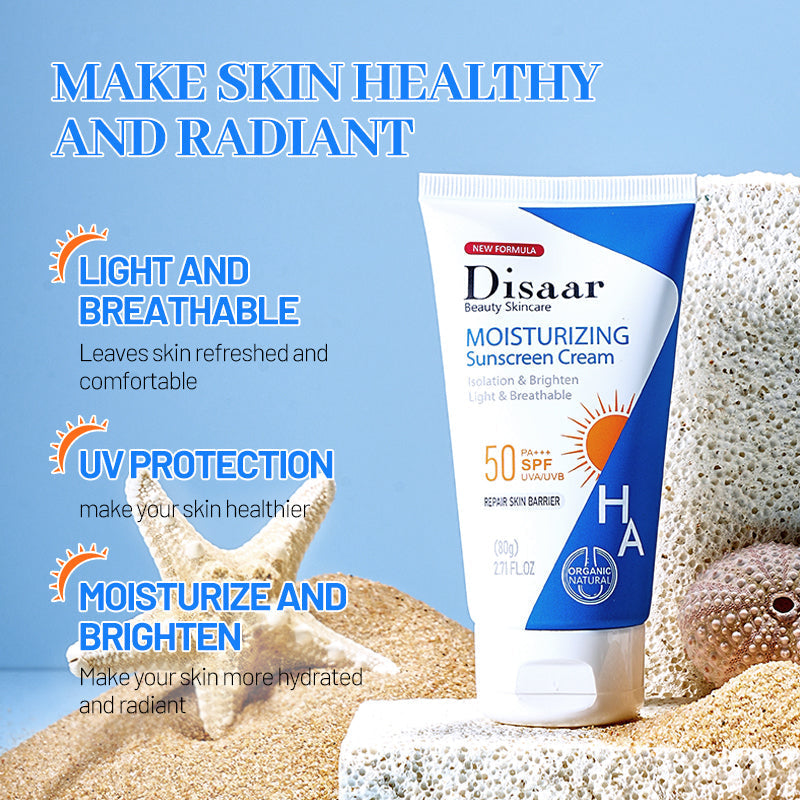 Disaar HA Moisturizing Sunscreen Cream - 80g Disaar