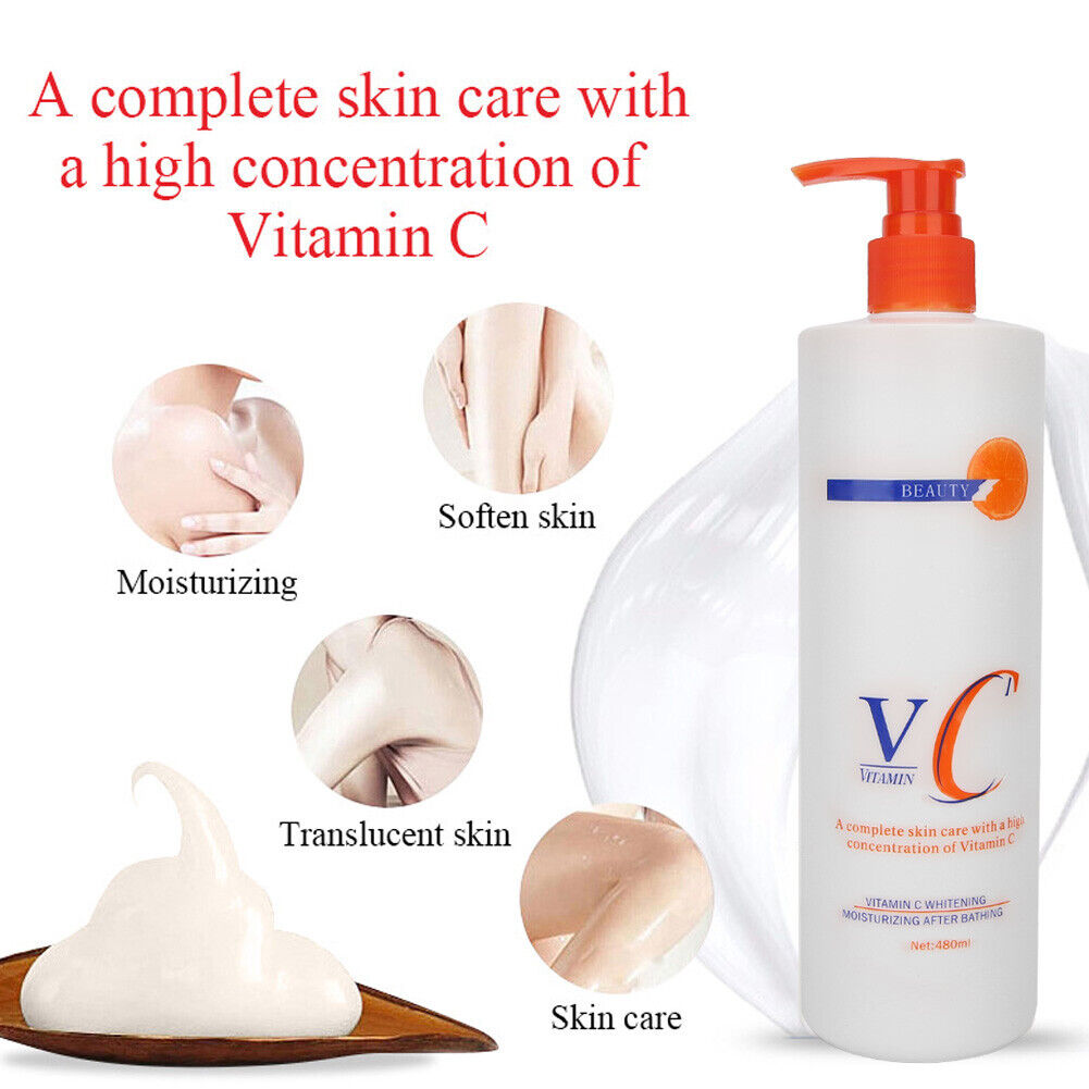 Disaar Vitamin C Whitening Moisturizing After Bathing - 480ml Disaar