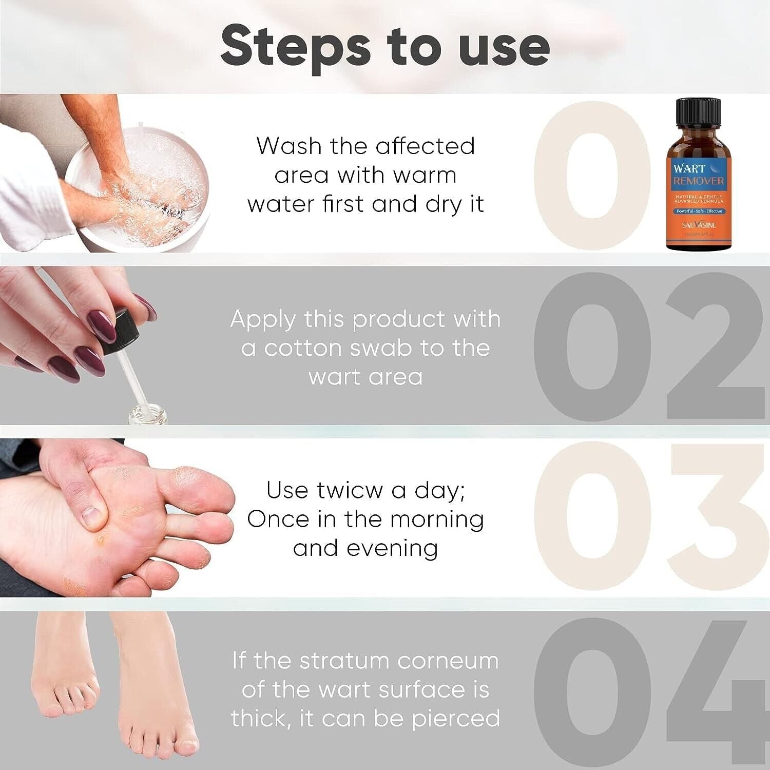 Sauvasine Wart Remover - 10ml Sauvasine