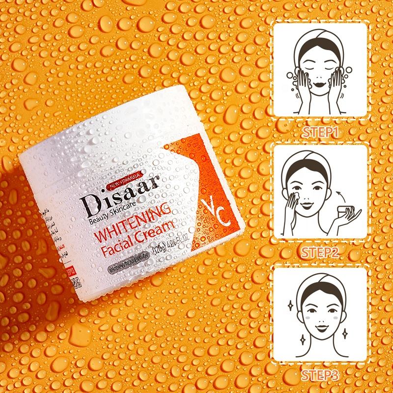 Disaar Vitamin C Whitening Facial Cream - 120g Disaar